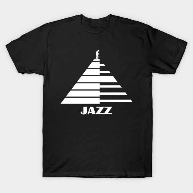 Jazz Music T-Shirt by JFDesign123